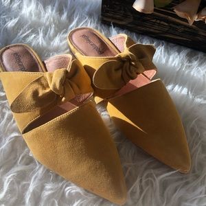 Jeffrey Campbell Knotted Bow Mules